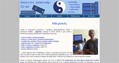 Desktop Screenshot of bonalingua.cz