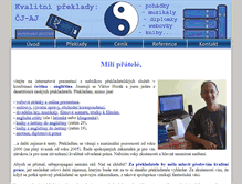 Tablet Screenshot of bonalingua.cz